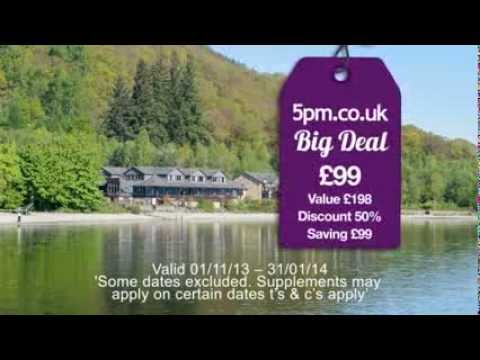 5pm - Lodge on Loch Lomond Big Deal