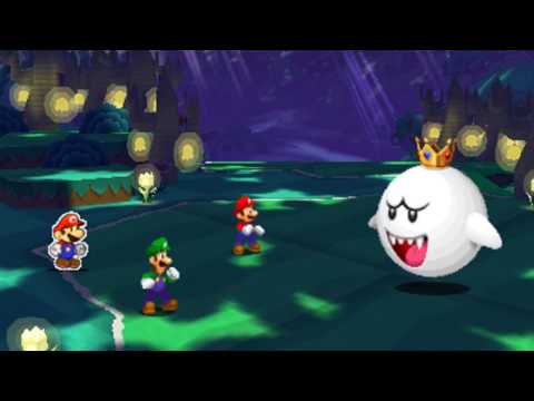 Mario & Luigi: Paper Jam Boss 13 - King Boo