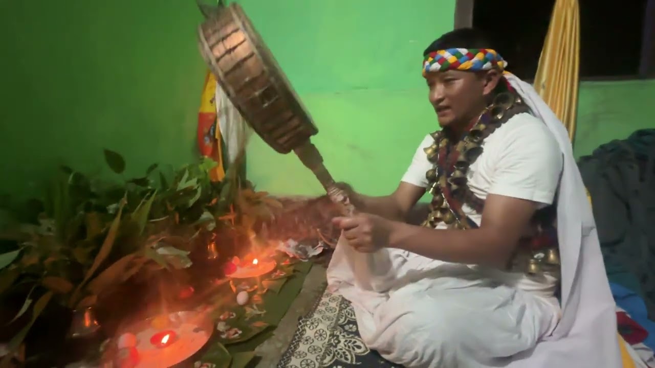 Tamang dhami Jhakri in Darjeeling