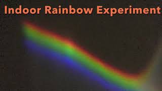 Indoor Rainbow| Rainbow Experiment| Rainbow | Activity for children| #viral #scienceexperiment