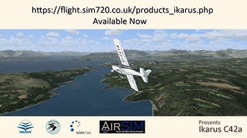 SIM720 - Ikarus C42a  Aircraft