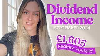 What My £1,600 Dividend Portfolio Paid Me This Month | My Biggest Dividend Month So Far | Sept 2024
