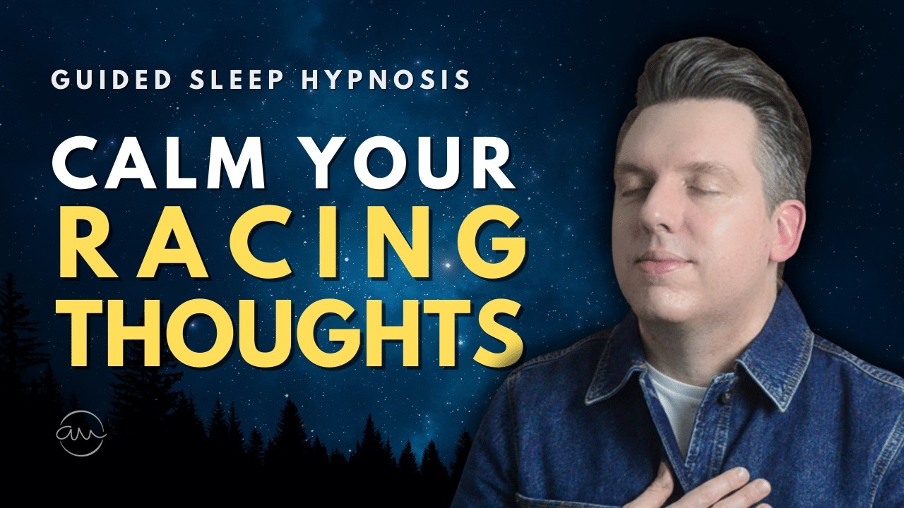 Sleep Hypnosis for Overthinking | Calm Racing Thoughts - YouTube