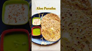 Golden, Crispy  and Stuffed with Love Aloo Paratha ✨️🥔 #shorts #alooparatha