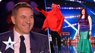 Hilarious DISNEY duo Katherine and Joe O’Malley go UNDER THE SEA! | Auditions | BGT 2020
