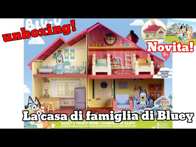 La casa di famiglia di Bluey #Bluey #giocattoli Bluey's family home  #unboxing 