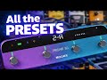 MOOER S1 Multi-Effects Processor - All the Factory Presets