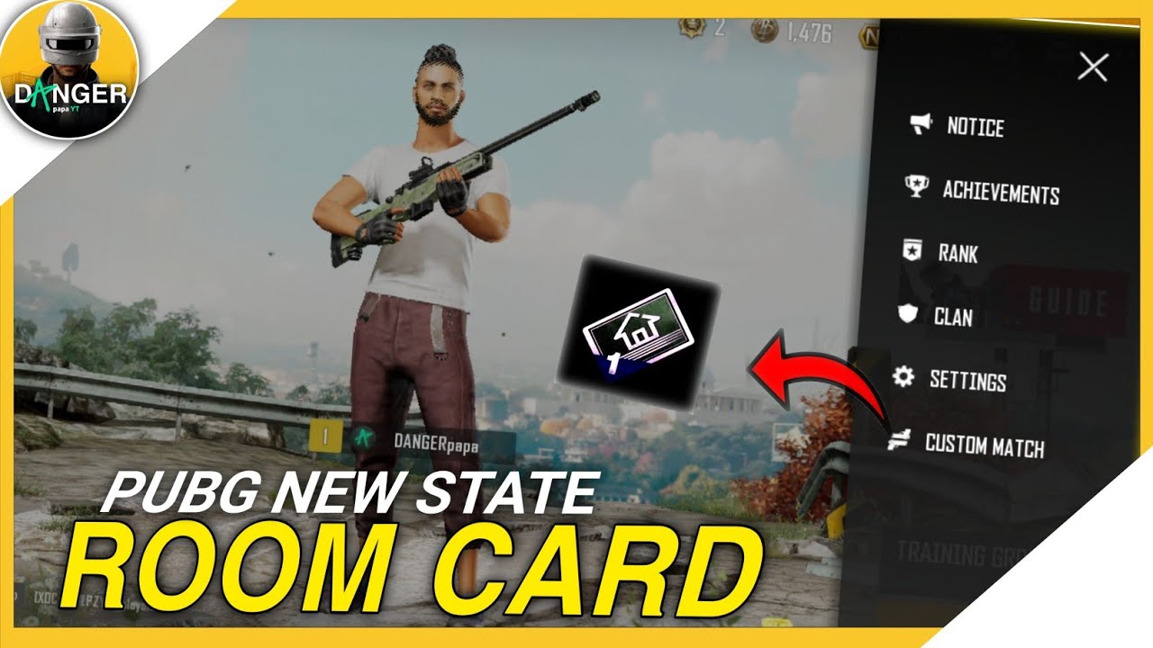 PUBG NEW STATE Custom room | Pubg new state Room Card | Pubg new state India | Pubg new state news