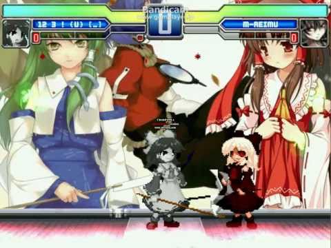 [mugen]Ｌ霊夢 vs 東方の神キャラたち