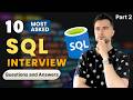Top 10 SQL Interview Questions to GET YOU HIRED | Part 2