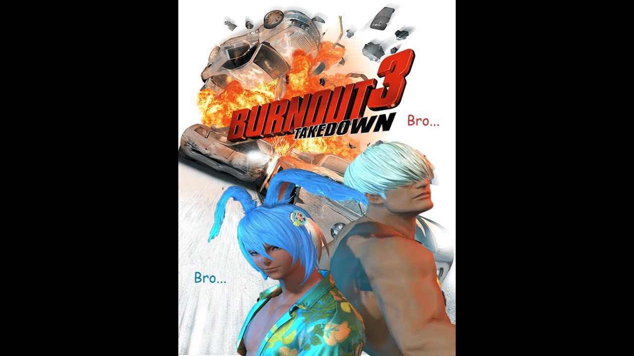 Final Fantasy XIV's M10 but it's Burnout 3