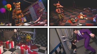 [FNAF] FNAF 2 Minigame Compilation!! - Five Nights at Freddy&#39;s