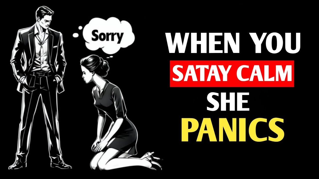 Why Silence and Detachment Destroy Her Ego  Stoicism, Masculinity & Relationship Psychology !