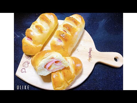 Video BÁNH MÌ THỊT XÔNG KHÓI, PHÔ MAI. HAM & CHEESE BREAD - youtube