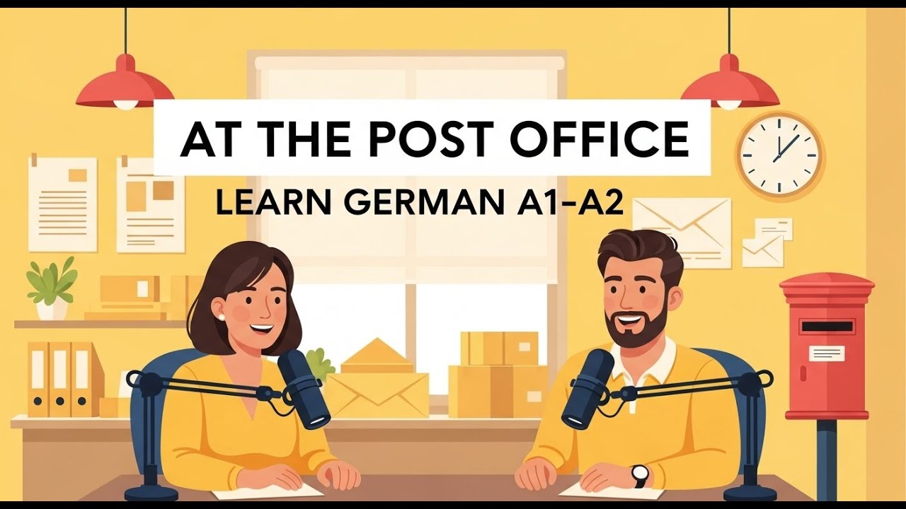 A1-A2 German: Navigating the Post Office Made Easy! 🚀📬