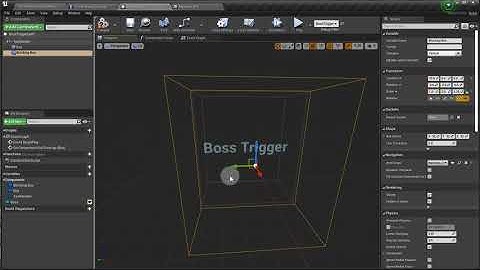 5 - Blocking Volume - UE4 Top Down Boss Fight Mechanic