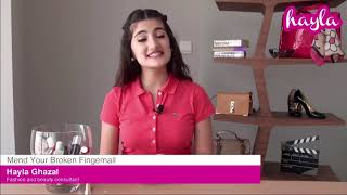 Mend Your Broken Fingernail