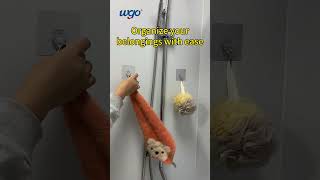 Reusable Stainless Steel Self Adhesive Hook Restickable Hanger No Trace Hook