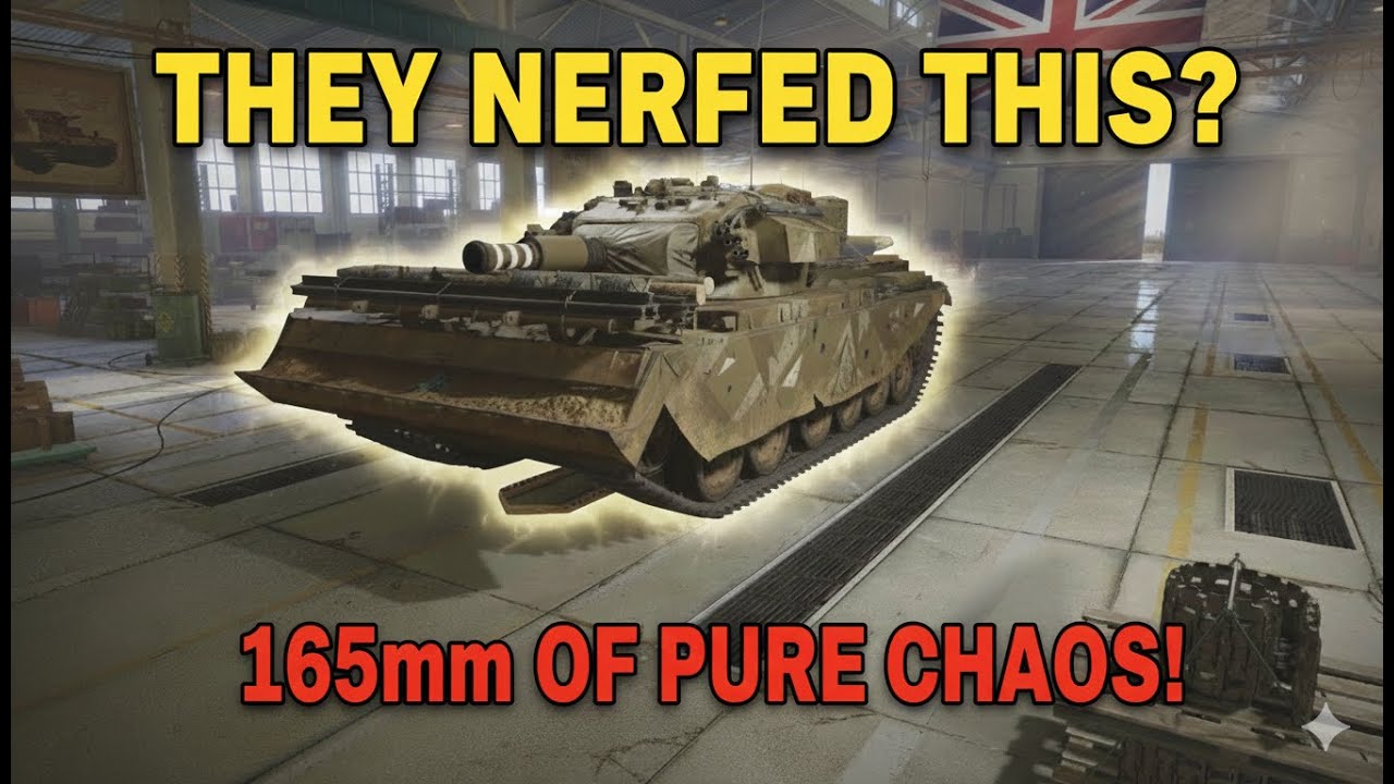 THEY NERFED THIS?! 😱 AVRE 165mm OF PURE CHAOS! 💥