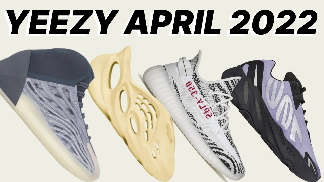 april yeezy releases
