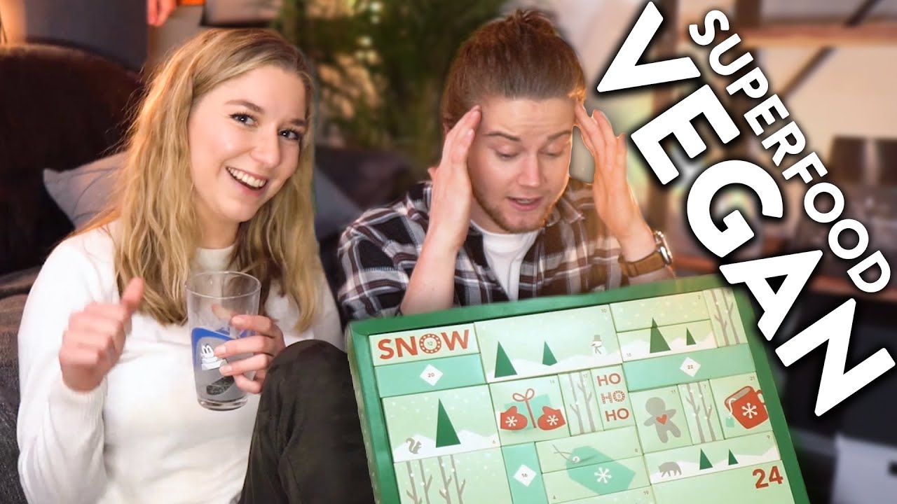 Zahnärztin und TJ testen Veganen Superfood Kalender