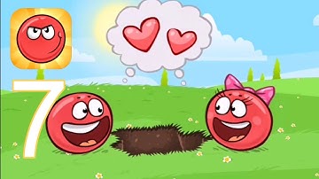 Red Ball 4 - Gameplay Walkthrough Part 7 - All Cutscenes (Android-Ios)