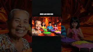 Nenek Ajak Cucu Main Slime Di Lava Ada Yang Mau Ikut Juga?