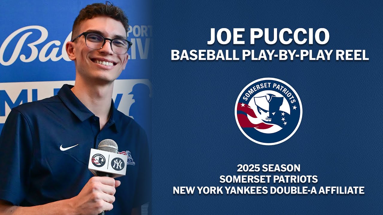 Joe Puccio Baseball Play-by-Play Reel | 2025 Season