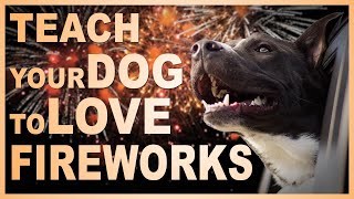 Teach Your Dog to Love Fireworks! Prepare Your Dog For The 4th of July!