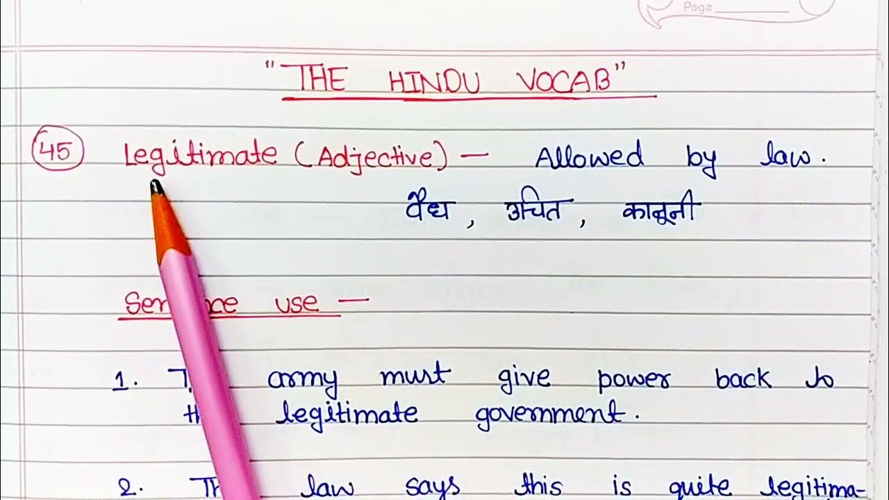 legitimate-hindi-meaning-with-examples-youtube