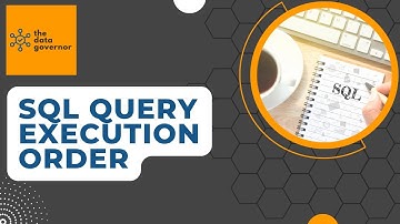 SQL Query Execution Order
