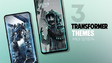 top 3 transformers theme for Xiaomi Poco Redmi