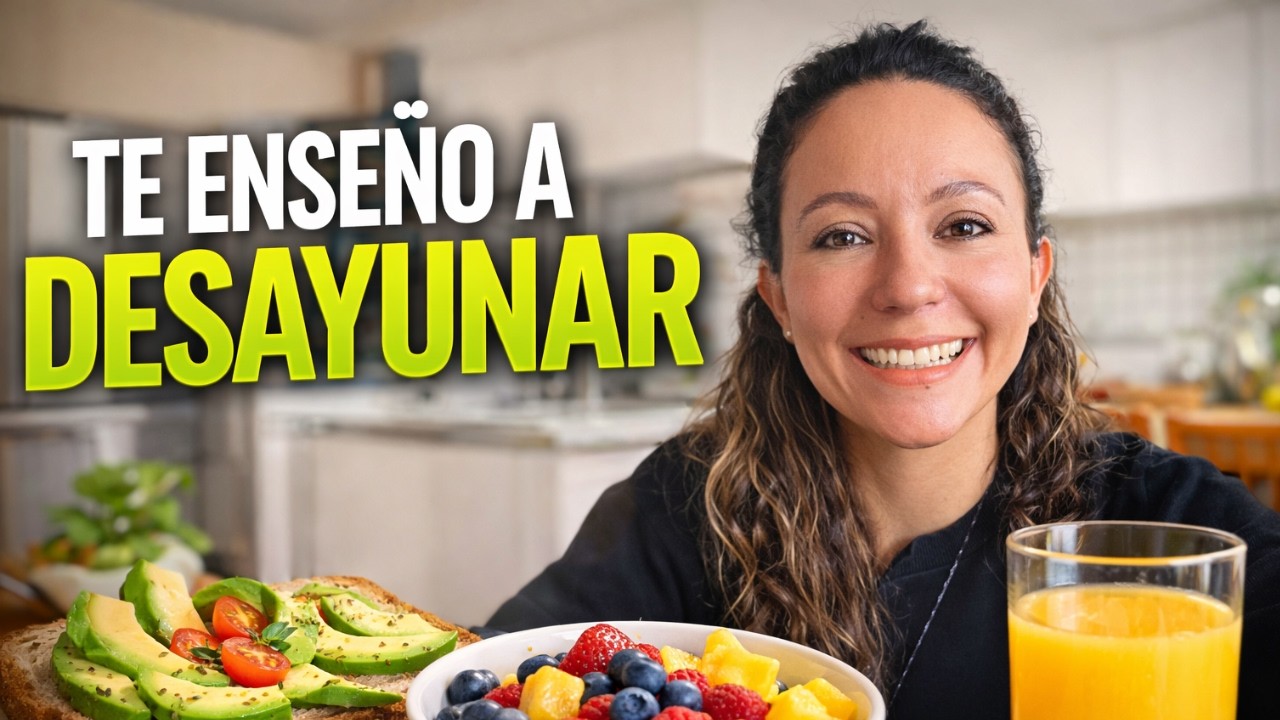 Te enseño a desayunar SALUDABLEMENTE #envivo