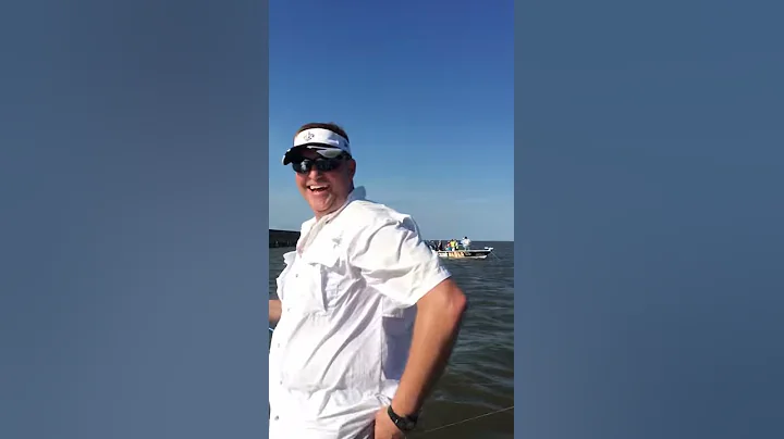 Speckled trout fishing in South Louisiana with Cap...