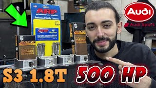 AUDİ/VW 1.8T MOTOR İNCELEMESİ(FORGED) | MOTOR 500 HP NASIL YAPILIR ? | HANGİ SETUP SERTAP ERENER Mİ?