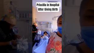 Priscilla In Hospital After Giving Birth