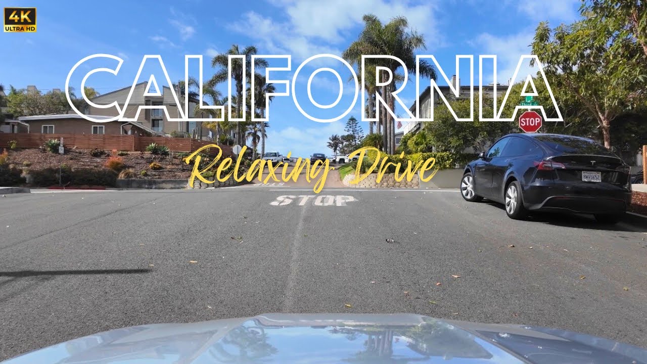 Scenic California Drive | Carlsbad & Encinitas Driving Tour 4K