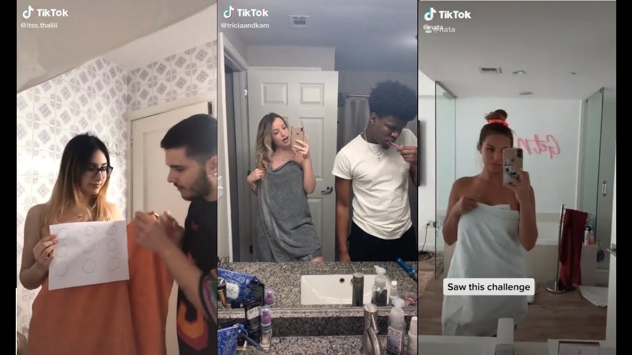 Walked out naked in front of your boyfriend to see his reaction TikTok ( Part 2 ) - YouTube