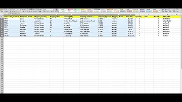 Bulk Excel CSV Product Shopify Drop shipping - Shopify Course