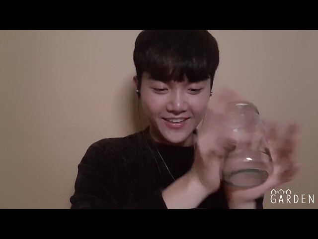 ASMR 10분안에 잠드는 또옹또옹~물소리ㅣ핸드사운드ㅣ물병소리,탭핑ㅣ웰컴가든ㅣKorean 남자ASMR