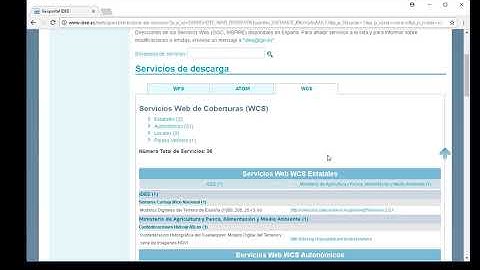 Servicios de descarga (WFS/WCS) en un SIG de escritorio |  | UPV