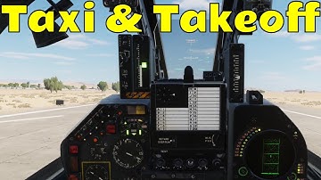 Mirage F-1 | Taxi and takeoff tutorial