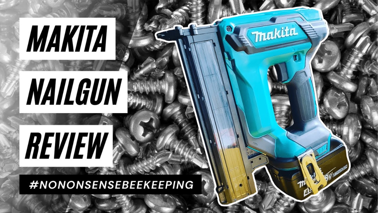 Makita DFN350ZJ Product Review - 18g Makita Nailer - Makita Pin Nailer - YouTube