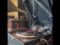 神楽坂 はん子 ♪博多ワルツ♪ 1954年 78rpm record. Columbia Model No G ー 241 phonograph.