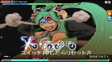 9★「Self-Destruct」【Edit Play】Extreme Perfect 【 Project Diva Arcade Future Tone PC (DS4 CONTROLLER )】