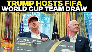 Live: Donald Trump’s Major Announcement On FIFA World Cup 2026 |Trump Hosts FIFA World Cup Team Draw