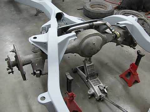 1964 Impala Lowrider Air Ride Rear Suspension with Y-bone - YouTube