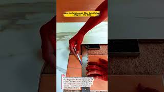Pro Builder Shares Genius Tips for Cutting Tiles into Unique Shapes