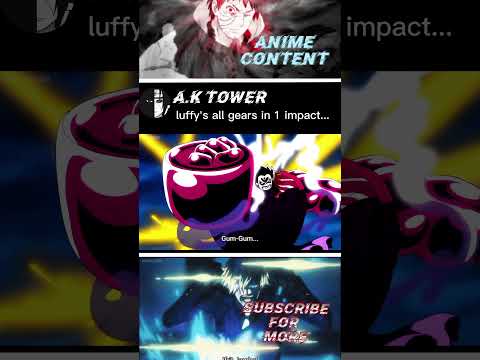 LUFFY'S ALL GEARS IN 1 IMPACT | ONE PIECE 1069