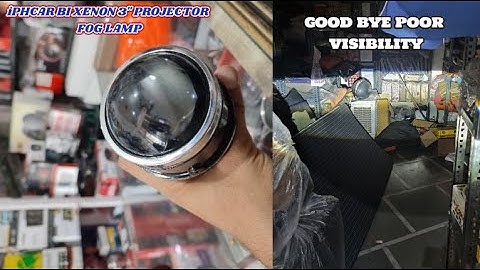 iPH BI-XENON PROJECTOR FOG LAMP UNBOXING| BEST PROJECTOR FOG LAMP|iPH PROJECTOR RESPONSE WITH 90WLED